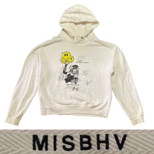 MISBHV Club Wear Solutions “Can You Feel it” Hoodie Men’s size Medium in Cream