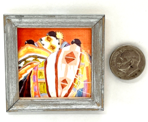 Dollhouse Miniature 1:12 Picture Dolona Roberts Southwest Pueblo Adobe Print