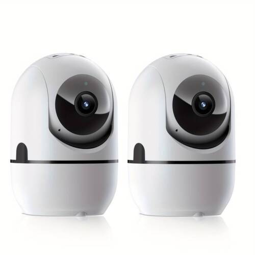 2X 360° 2.4&5Ghz Smart Security Camera For Home Pet Camera Cat Dog Indoor Camera