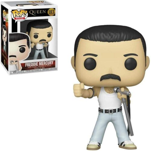 Funko Pop! Rocks: Queen 183 – Freddie Mercury Radio Gaga 1985 Vinyl Figure