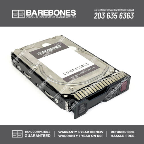 857967-001 COMPATIBLE 3 Year BBO Warranty NEW BULK HPE 10TB SATA 6G 7.2K LFF SC