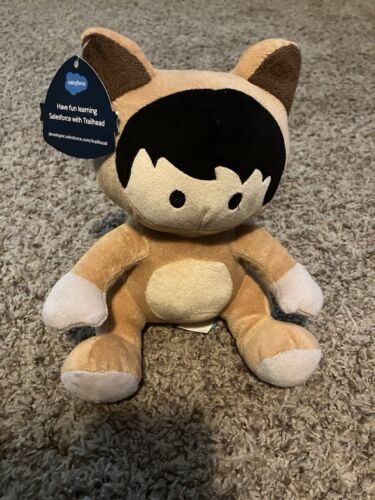 Salesforce Trailhead Mascot Plush Raccoon New With Tags