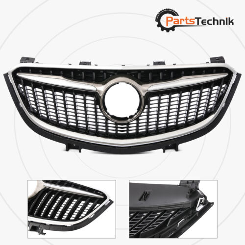 Front Upper Grille Grill Assembly For 2019-2020 Buick Envision Black 84387502