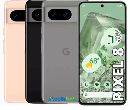 Google Pixel 8 128GB 5G FACTORY OEM UNLOCKED EDITION 6.2″ Smartphone – EXCELLENT