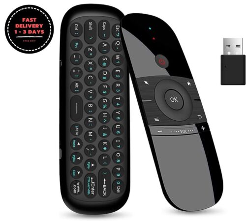 Teclado inalámbrico Fly Mouse 2.4GHz Conexión Air Remote Keyboard Mouse. Nuevo