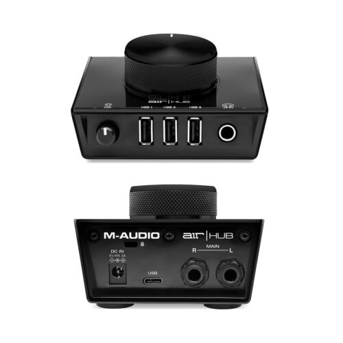 AIR|HUB – USB Audio Interface with 3 Port Hub and Recording Software from MPC…