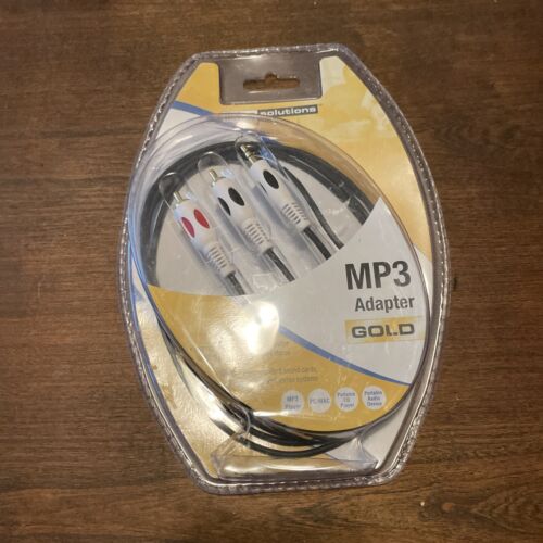 Unopened Living Solutions MP3 Adapter With Gold Contacts (596949)