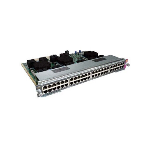 Cisco WS-X4748-RJ45V+E, 1 Year Warranty and Free Ground Shipping