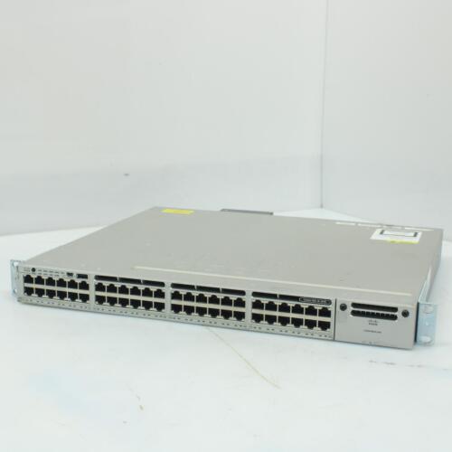 Cisco Catalyst WS-C3850-48U-L V03 48-Port PoE Ethernet Network Switch