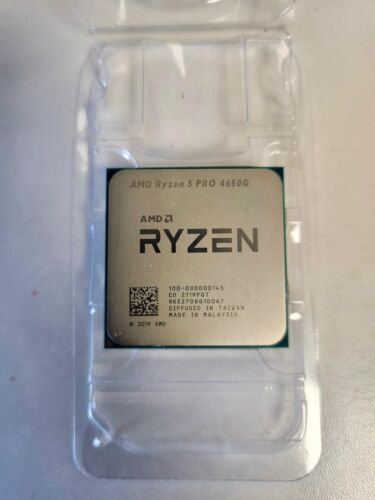 AMD Ryzen 5 pro 4650G 3.7Ghz Socket AM4 Core 6 Tested Working