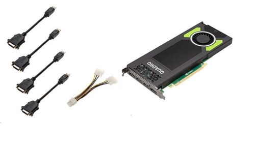 8GB PNY Quadro P4000 4x DP PCI-E 3.0 x16 VCQP4000-PB Graphics Card