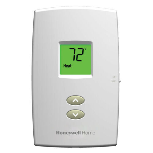 Honeywell Home TH1100DV1000 PRO 1000 Non-Programmable, Heat Only, Vertical Therm