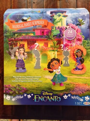 Disney Encanto Casa Madrigal 24 Days of Suprises! 14 Figurines! 13 Accessories!!