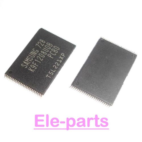 5 PCS K9F1208U0B-PCB0 TSSOP-48 K9F1208U0B 64M x 8 Bit NAND Flash Memory Chip IC