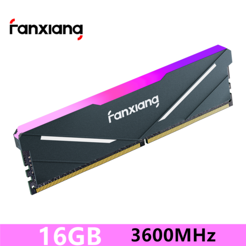 Fanxiang RGB DDR4 RAM 16GB 3600MHz CL18 Intel XMP2.0 UDIMM Desktop Memory Module