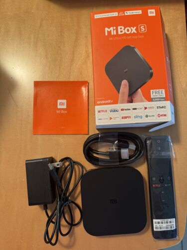 Xiaomi Mi Box S MDZ-22-AB 4K Ultra HD Set Top Box with Android TV