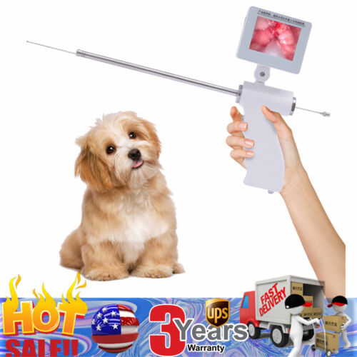 Visual Artificial Insemination AI Gun Breeding Device Dog Endoscope Breeding Kit