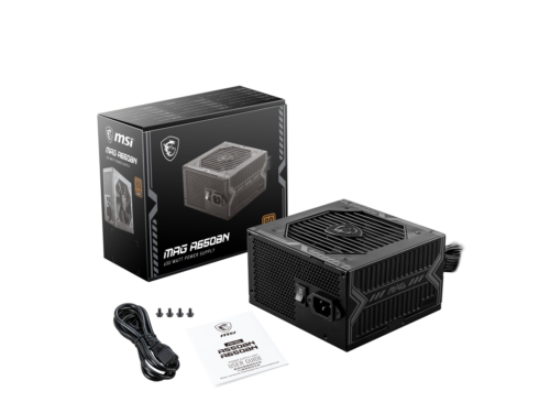 MSI MAG A650BN 650W ATX 80+ BRONZE Power Supply PSU