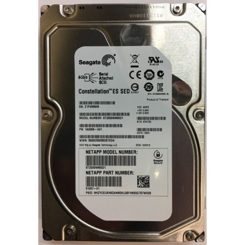 1A9268-041 – NetApp 2TB 7200 RPM SAS 3.5″ HDD SED LSI/ NetApp