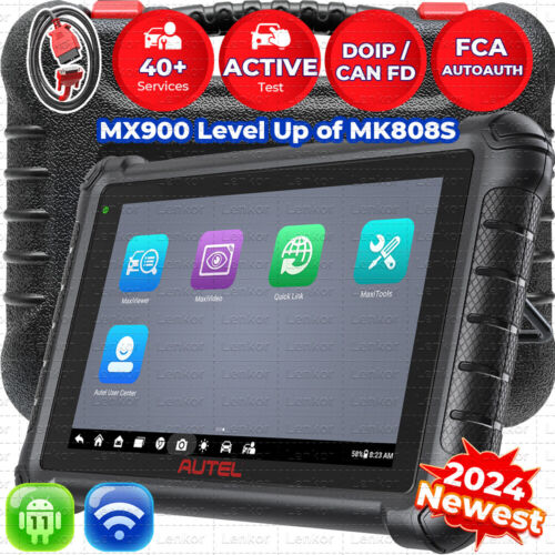 2024 Autel MaxiCheck MX900 OBD2 Scanner Diagnostic Tool All System Bi-direction