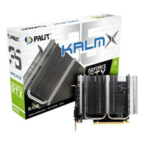 PALIT KalmX RTX 3050 6GB NE63050018JE-1070H Fanless Graphics Card NEW