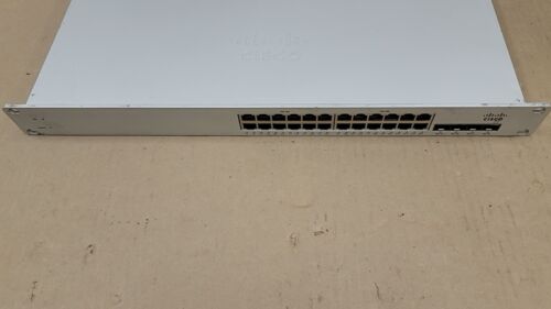 Cisco Meraki MS220-24P-HW Unclaimed 24-Port Cloud Managed Ethernet Switch