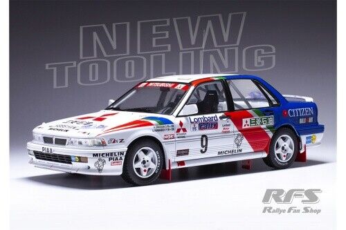 1990 Mitsubishi Galant VR-4 RAC RALLY RALLY ERIKSSON 1:18 IXO 18RMC192A