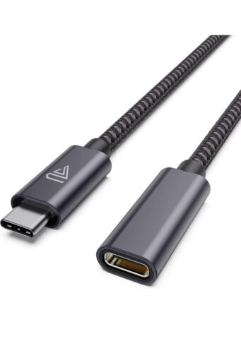 USB Type C Extension Cable,  3.3 Ft USB 3.2  Male to Female Extend