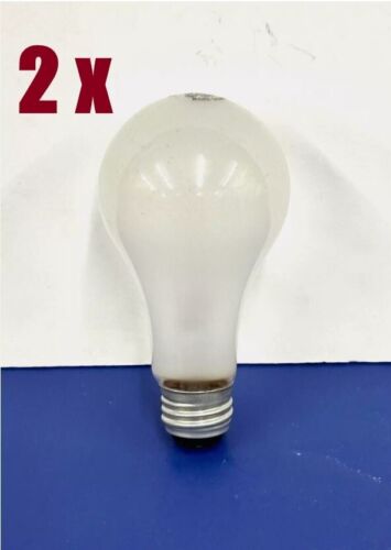 2-PK 30/70/100 INSIDE FROST A21 3-WAY 125V Med Base 2850K LIGHT BULB NEW 217943