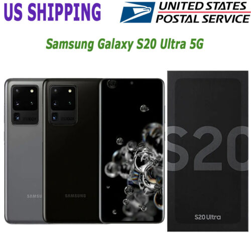 NEW SEALED Samsung Galaxy S20 Ultra 5G SM-G988U 128GB Fully Unlocked ALL CARRIER