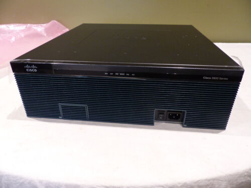 CISCO C3945-VSEC/K9 GIGABIT VOICE SECURITY Router SPE150 PVDM3-64 ios-15.7 CME12