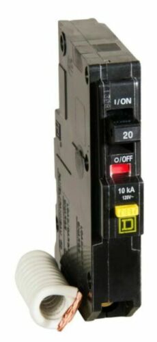 USED Siemens Q120DFN 20 Amp Dual AFCI/GFCI Plug On Neutral CIRCUIT BREAKER