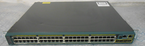 Genuine Cisco WS-C2960S-48LPS-L 48 Port PoE+ Gigabit Ethernet Switch