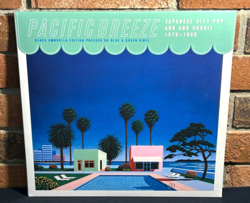 PACIFIC BREEZE – Japanese City Pop 76-86, Ltd 2LP GREEN+BLUE COLORED VINYL New!