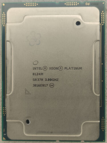 Intel Xeon Platinum 8124M CPU SRD1Y 18-Cores 3GHz LGA3647 240W DDR4 36-threads