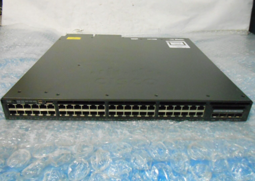 Cisco Catalyst 3650 (WS-C3650-48FD-E ) 2x PSU | Stack Mod | IP Services | Grd B.