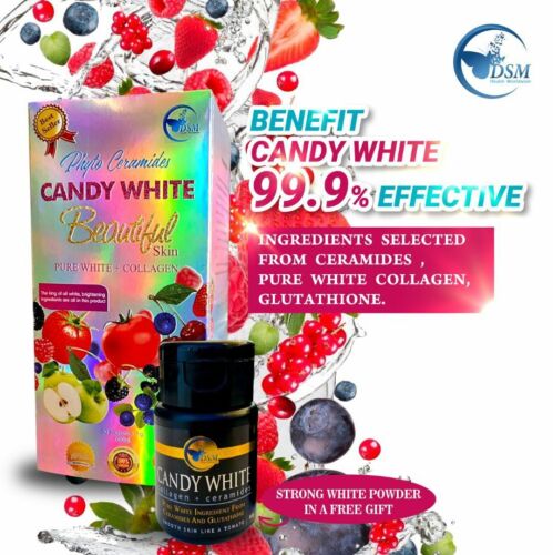 Phyto Collagen Candy White Fast Whitening 30 Sachet + White Booster DHL EXPRESS