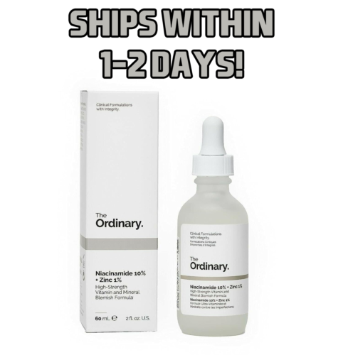 The Ordinary Niacinamide 10% + Zinc 1% 60ml New in Box!