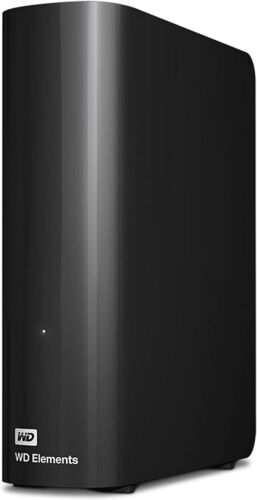 New Western Digital Elements 12TB External USB 3.0 (BWLG0120HBK-NESN) Hard Drive