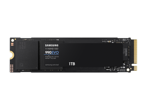 SAMSUNG SSD 990 EVO 1TB, PCIe 5.0 M.2 2280, Seq. Read Speeds Up-to 5,000MB/s