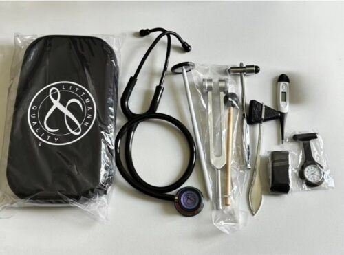 Stethoscope Medical Kit with Hard Case For Students and Healthcare Professionals