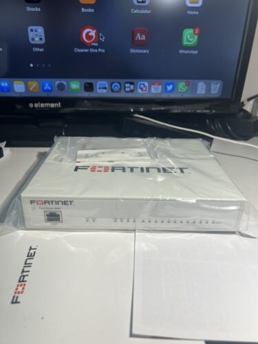 NEW!!! FortiGate 80E Network Security/Firewall Appliance FG-80E + Cisco SFP Gbic