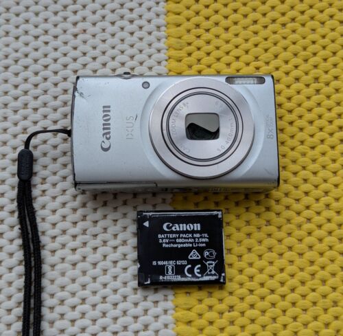 Canon IXUS 185 Digicam Working With ISSUE It Has A Scratched Lens