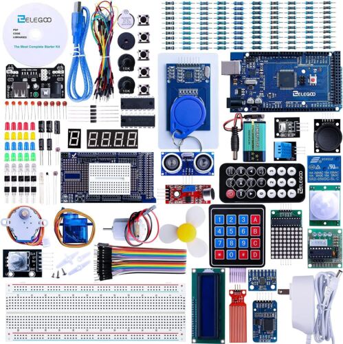 ELEGOO Mega R3 Project Ultimate Starter Kit w/ TUTORIAL Compatible w Arduino IDE