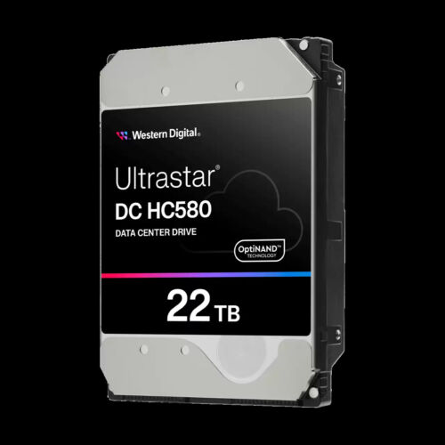 Western Digital 22TB WD Ultrastar DC HC580 Data Center Internal HDD – 0F62785