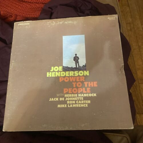 JOE HENDERSON -POWER TO THE PEOPLE  (LP,GAT MILESTONE -MSP-9024)1969