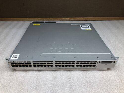 Cisco Catalyst 3850 48-Port PoE+ WS-C3850-48F-L V07 C3850-NM-BLANK Giga Switch