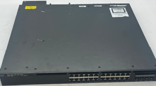 Cisco Catalyst WS-C3650-24PD-L 24-Port Ethernet Network Switch