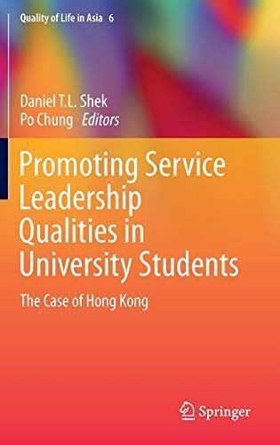 Promoting Service Leadership Qualities in University Students