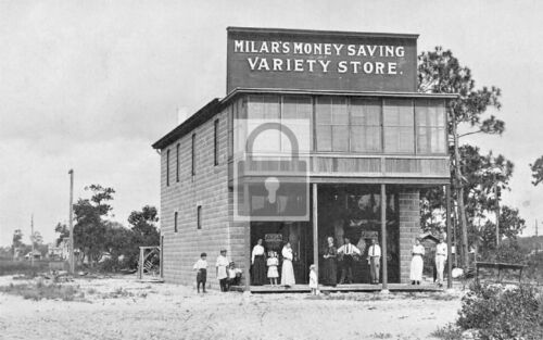 Milars Money Saving Variety Store St Cloud Florida FL Reprint Postcard